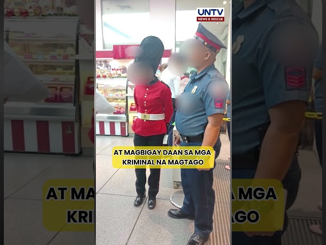 ⁣Mga security guard, pinaalalahanang bawal ang pagsusuot ng themed costume sa duty