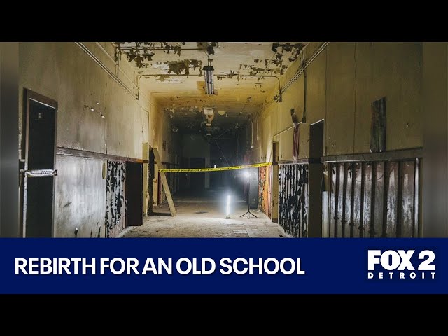 ⁣Blighted Detroit school to be converted to housing