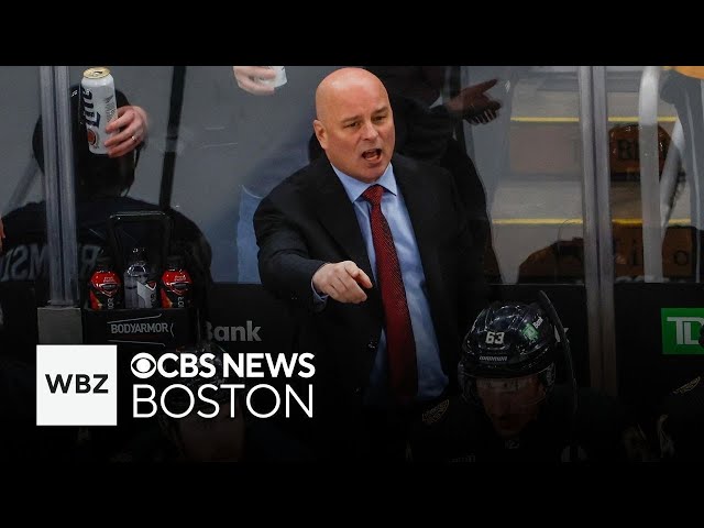 ⁣Boston Bruins fire head coach Jim Montgomery, Joe Sacco to take on interim role