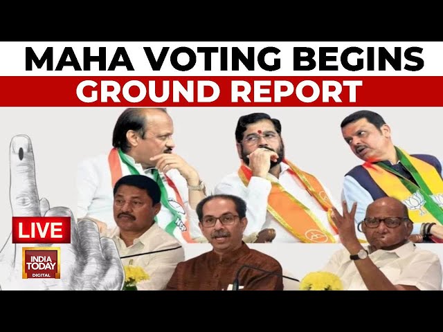 ⁣Maharashtra Assembly Election LIVE | Who Will Win The 'Maha Eelection' | Maharashtra Votin