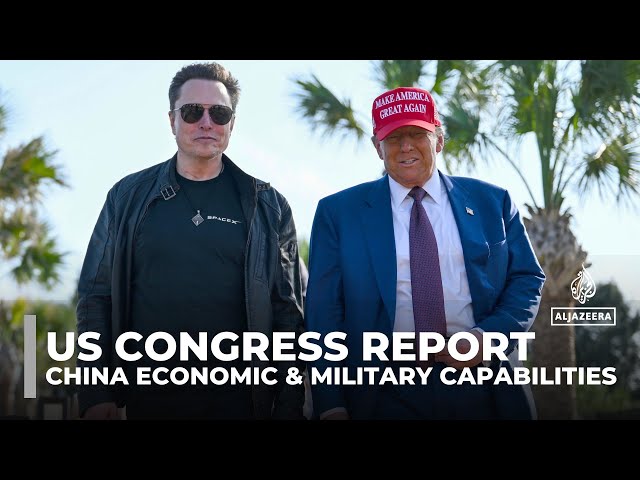 ⁣US congress report: China ramping up economic and military capabilities