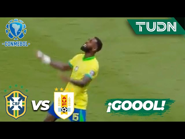 ⁣¡OTRO GOLAZO! Gerson la prende SABROSO | Brasil 1-1 Uruguay | CONMEBOL-Eliminatoria 2024 | TUDN