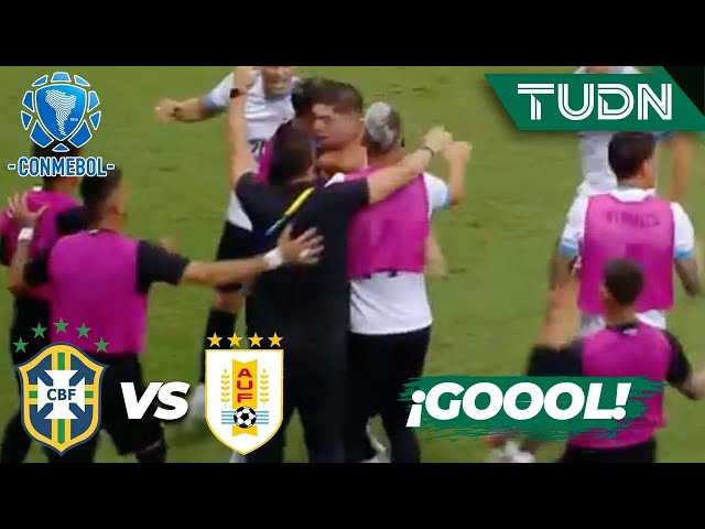 ⁣¡FEDE, QUE GOL HICISTE! Golazo de Valverde | Brasil 0-1 Uruguay | CONMEBOL-Eliminatoria 2024 | TUDN