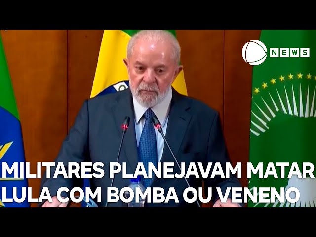 ⁣Militares presos planejavam matar lula com bomba ou veneno