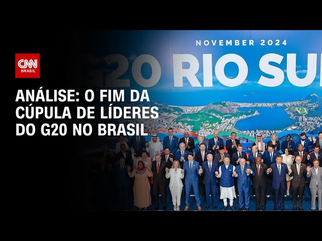 ⁣Análise: O fim da Cúpula de Líderes do G20 no Brasil | WW