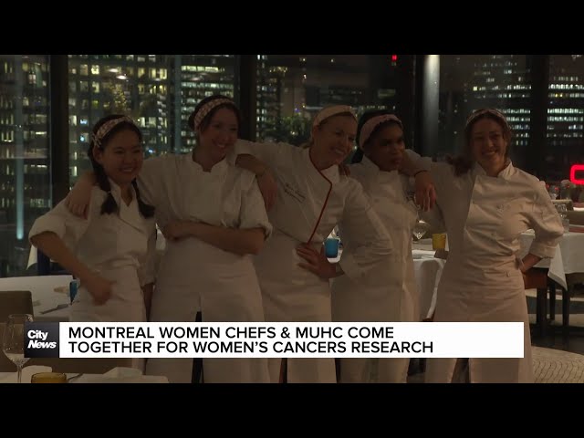 ⁣Female chefs, MUHC come together for women’s cancers fundraiser