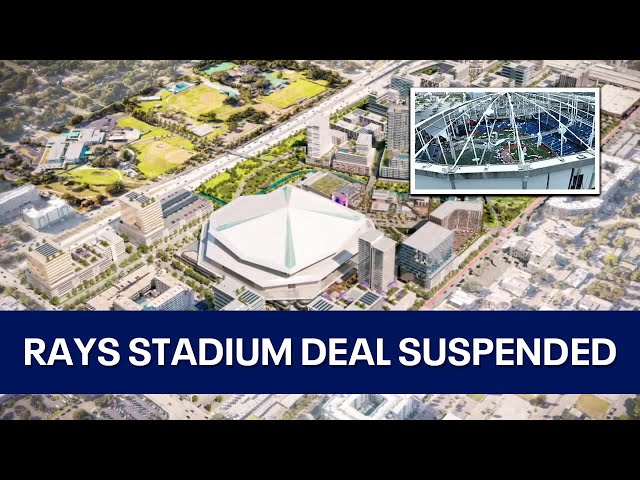 ⁣Tampa Bay Rays and Pinellas County's deal for new stadium on pause