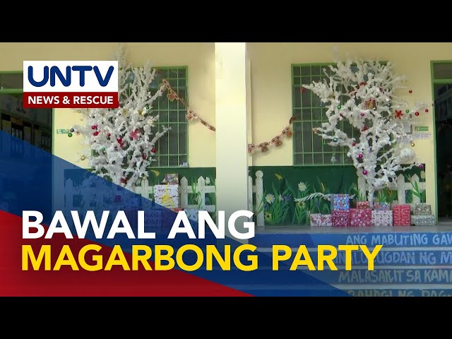 ⁣DepEd, nagpa-alala vs. engrandeng holiday party sa mga public school