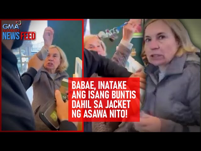 ⁣Babae, inatake ang isang buntis dahil sa jacket ng asawa nito! | GMA Integrated Newsfeed