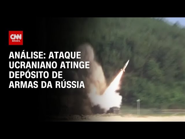 ⁣Análise: Ataque ucraniano atinge depósito de armas da Rússia | WW