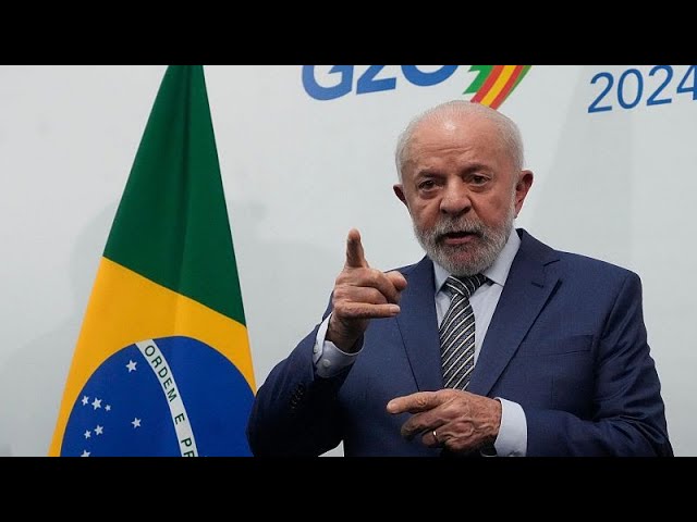 ⁣G20 Summit: Brazil's president urges developed nations to speed up initiatives on climate chang