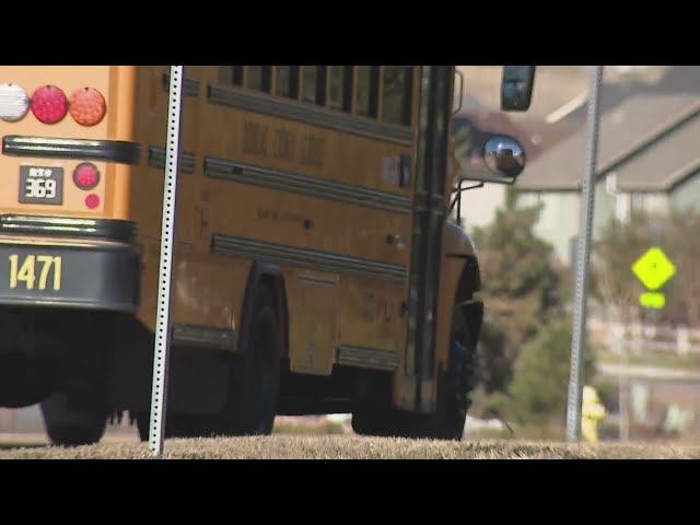 ⁣School bus driver accused of stranding 40 children outside Castle Rock cemetery