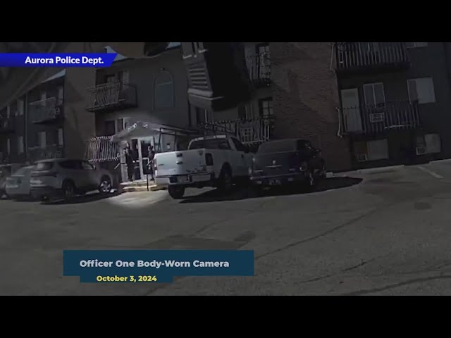 ⁣Footage released of officer shooting suspect holding a weapon