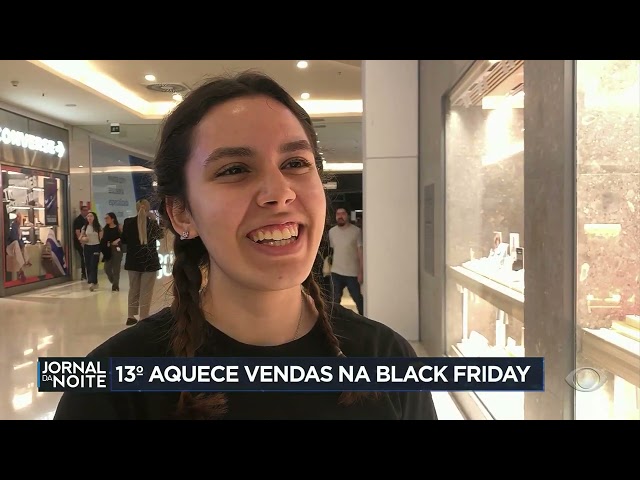 ⁣Faltando menos de 10 dias para primeira parcela, 13° aquece vendas na Black Friday