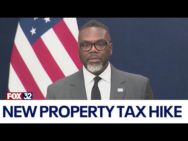 ⁣Chicago mayor unveils new property tax hike plan