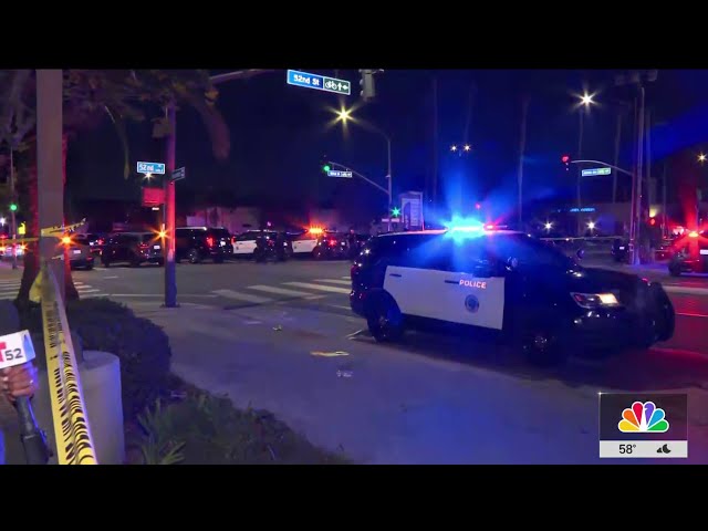 ⁣Shooting investigation shuts down Atlantic Avenue in Long Beach