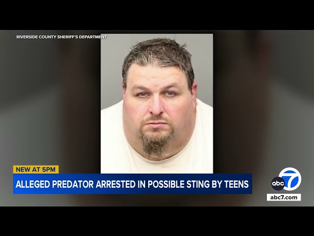 ⁣Inland Empire teens conduct amateur sting to catch alleged sex predator