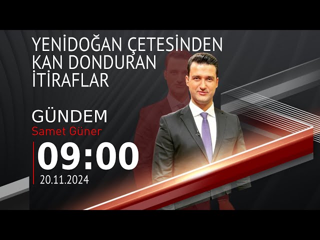 ⁣ #CANLI | Samet Güner ile Gündem | 20 Kasım 2024 | HABER #CNNTÜRK