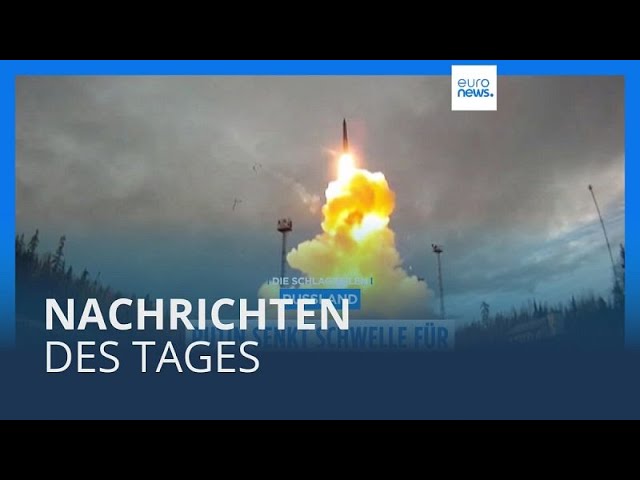 ⁣Nachrichten des Tages | 20. November - Morgenausgabe