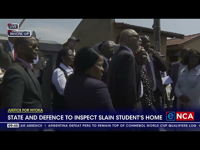 ⁣Justice For Nyoka | State and defence to inspect slain student's home