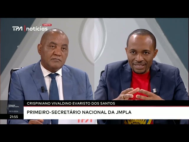 ⁣Crispiniano Vivaldino Evaristo Dos Santos: Primeiro-Secretário Nacional da JMPLA 19.11.2024