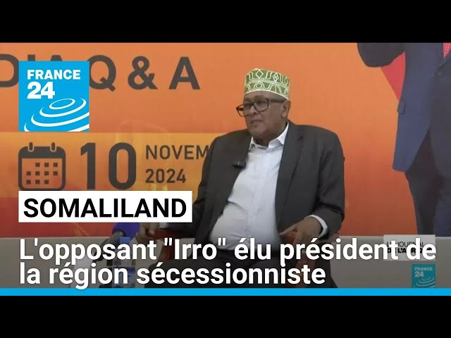 ⁣L'opposant "Irro" élu président de la région sécessionniste du Somaliland • FRANCE 24