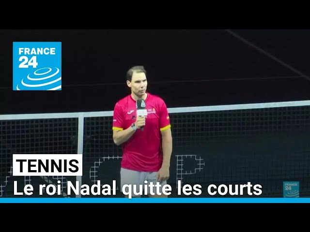 ⁣Tennis : l'heure de la retraite a sonné pour un Nadal "en paix" • FRANCE 24