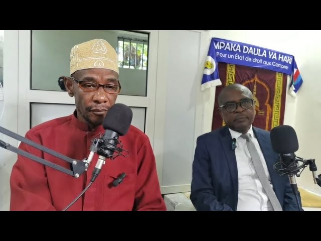 ⁣Entretien Avec Maître Ahmada Mahamoud Répond Aux Suestions D' Abdallah Abdou Hassani Alias Agoi