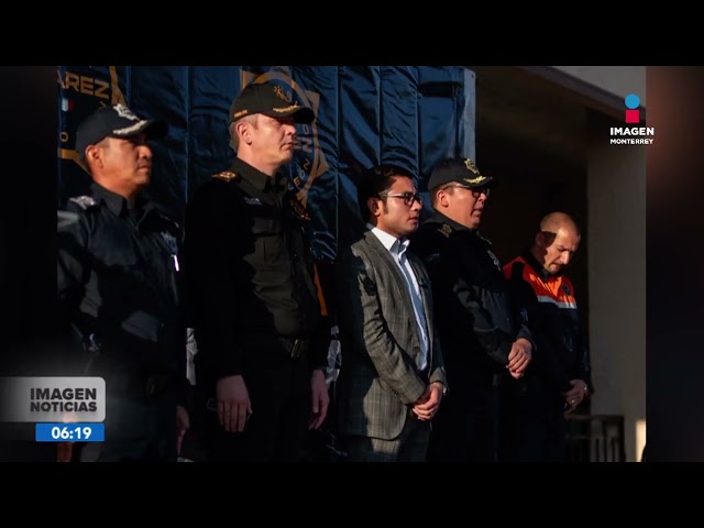 ⁣Presentan nueva policía de Juárez, N.L. | Noticias MTY primera emisión