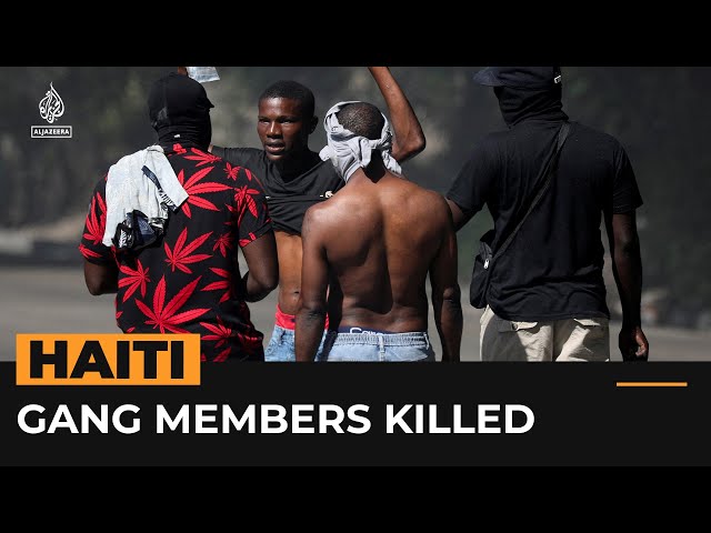 ⁣More than two dozen gang members killed after attempted attack in Haiti | Al Jazeera Newsfeed