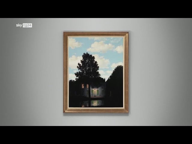 ⁣Asta record per opera di Magritte venduta a 121 mln