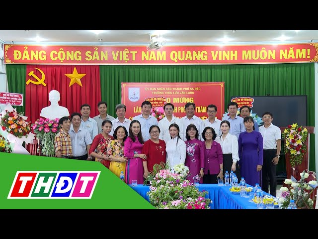 ⁣Lãnh đạo tỉnh Đồng Tháp thăm, chúc mừng Ngày Nhà giáo Việt Nam | THDT