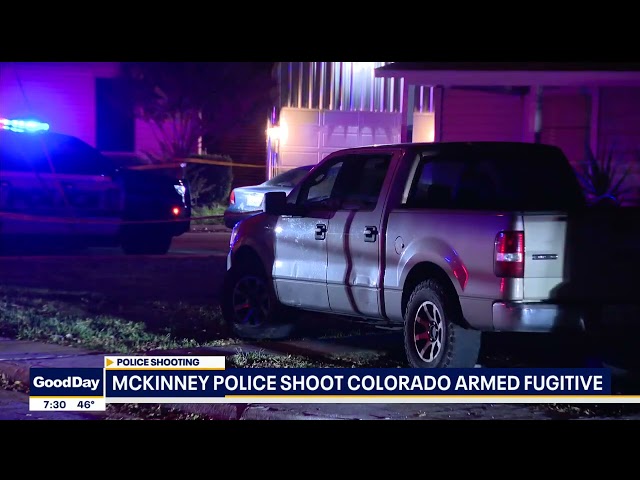 ⁣Police shot Colorado fugitive in Dallas