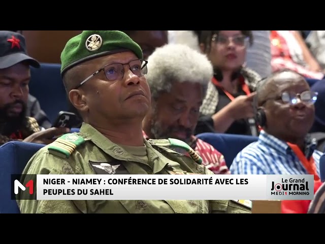 ⁣Niger-Niamey : conférence de solidarité avec les peuples du Sahel