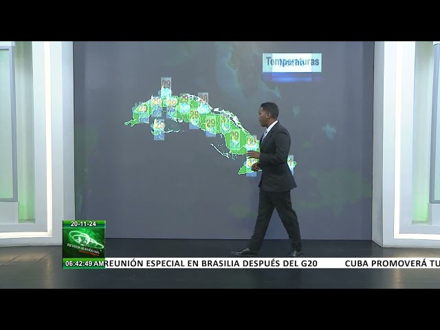 ⁣Pronóstico del Tiempo al Amanecer en Cuba: 20/11/2024