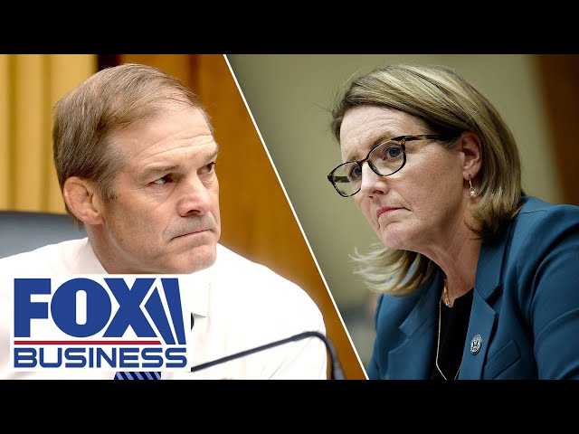 ⁣Jim Jordan reacts to grilling FEMA director on anti-Trump memo