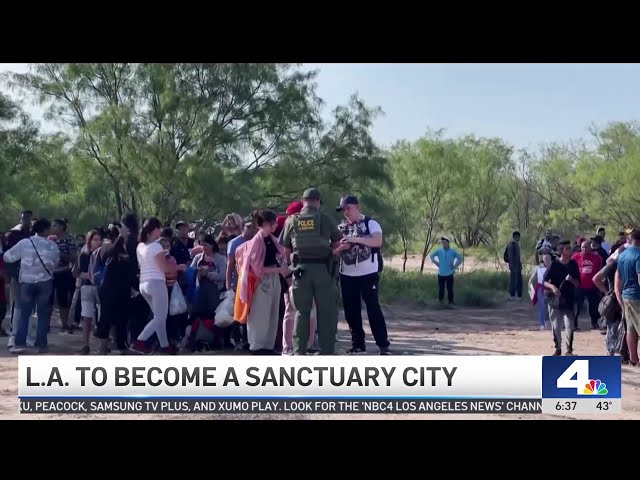 ⁣LA to become a sanctuary city