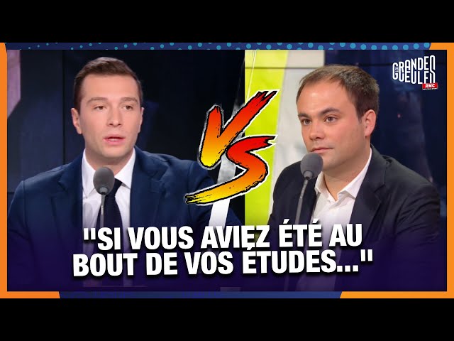 ⁣Clash entre Jordan Bardella et Charles Consigny