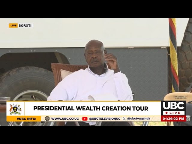 ⁣LIVE: MUSEVENI ON A PRESIDENTIAL WEALTH CREATION TOUR | NOVEMBER 20,  2024