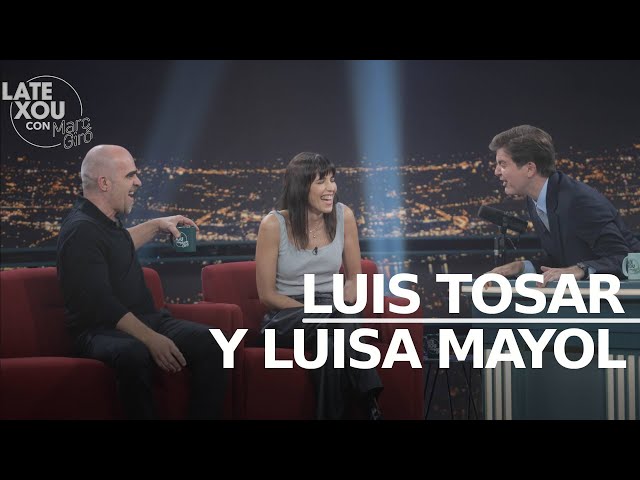 ⁣Entrevista a Luis Tosar y Luisa Mayol | Late Xou con Marc Giró