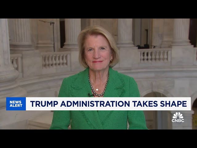 ⁣Trump's Treasury pick will be exceedingly important due to campaign promises, says Sen. Capito