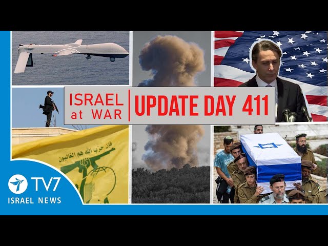 ⁣TV7 Israel News - Swords of Iron, Israel at War - Day 411 - UPDATE 20.11.24