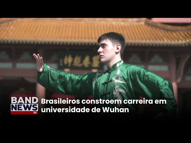 ⁣Brasileiros constroem carreira em universidade de Wuhan | BandNews TV