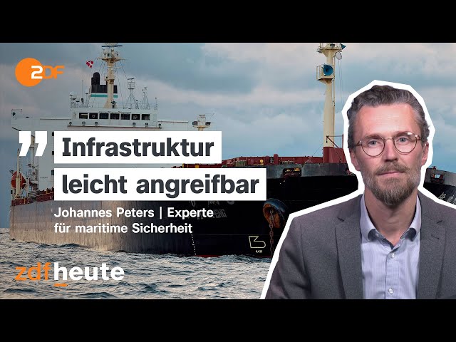 Sabotage an Unterwasserkabeln? Wie die maritime Infrastruktur geschützt werden kann | ZDFheute live