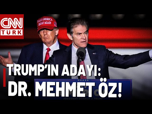 ABD Hükümetinde Görev Yapan İlk Türk Olacak! Trump Kritik Görev İçin Dr. Mehmet Öz'ü Seçti