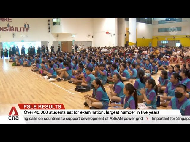 ⁣98.5% of nearly 41,000 Primary 6 students who sat for PSLE can progress to secondary school