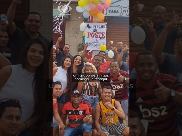 ⁣Poste ganha festa de aniversário com milhares de “convidados” na maior favela do Maranhão.