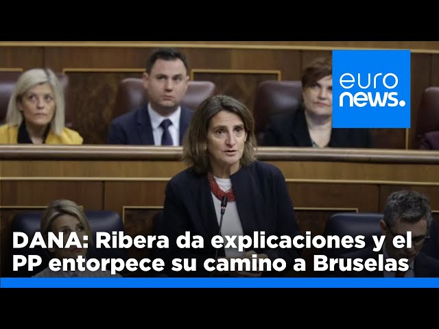 ⁣Ribera da explicaciones en el Congreso por la DANA y el PP intenta impedir su nuevo cargo en la UE