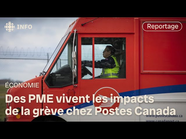 ⁣Grève à Postes Canada : des PME de Québec forcées de s’adapter à l’approche des Fêtes