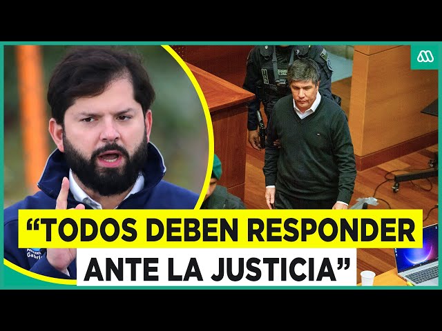 ⁣"Todos deben responder ante la justicia": Boric se refirió a Caso Monsalve